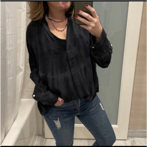 MIDNIGHT Blue Long Sleeve Tunic - Picture 1 of 6